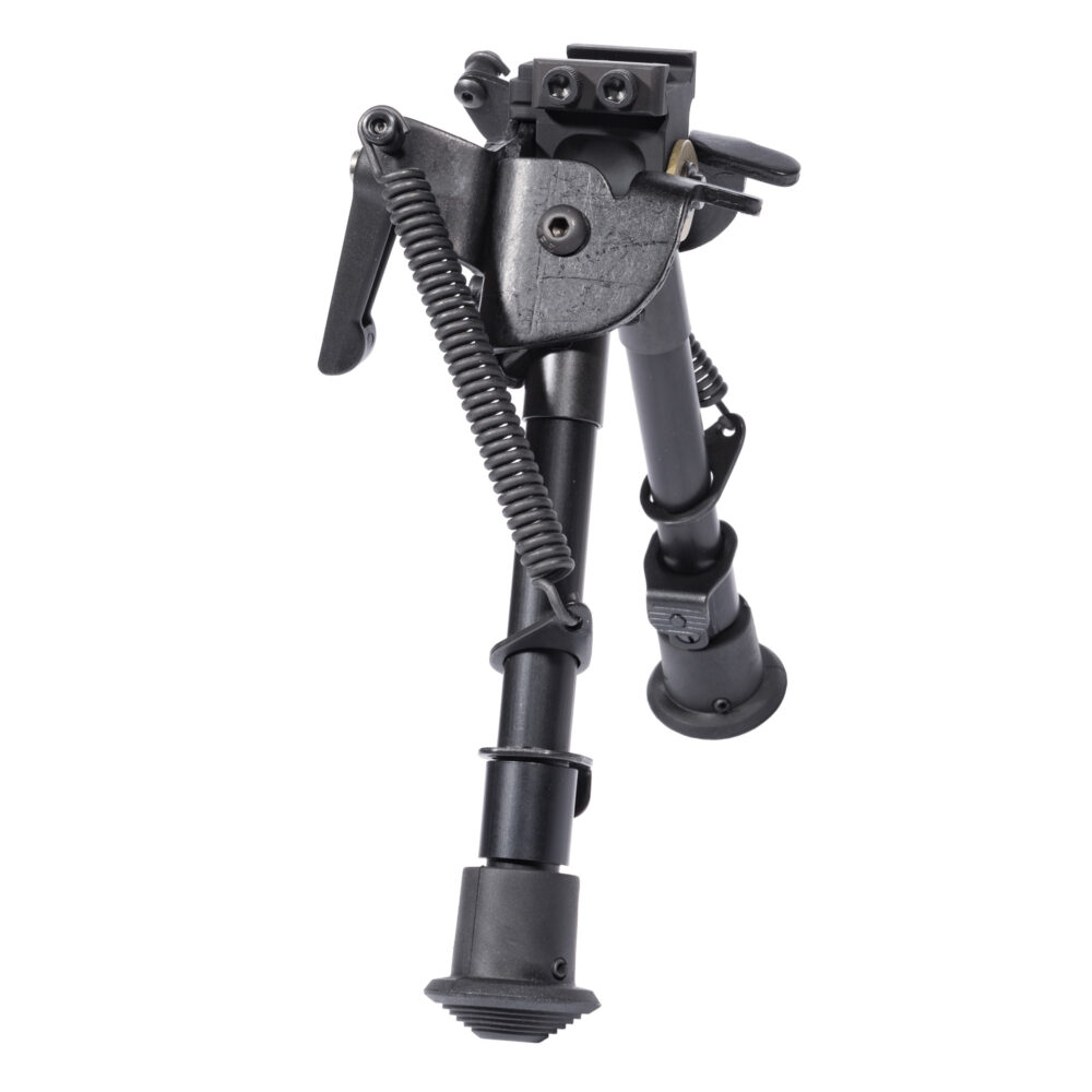 Badger Ordnance LPBK Enhanced Bipod Fits Picatinny Black