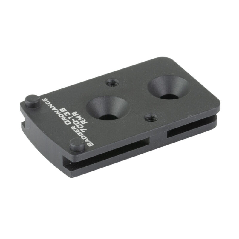 Badger Ordnance C1 12 O’Clock Top Optical Platform Fits Trijicon RMR For Use with C1 Arc Black