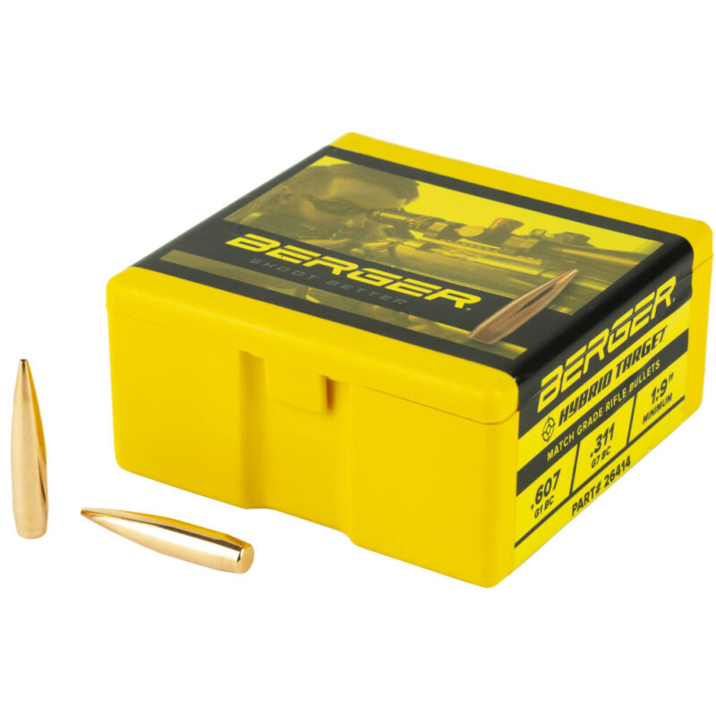 Berger Bullets Hybrid Target 6.5MM 140 Grain 100 Count
