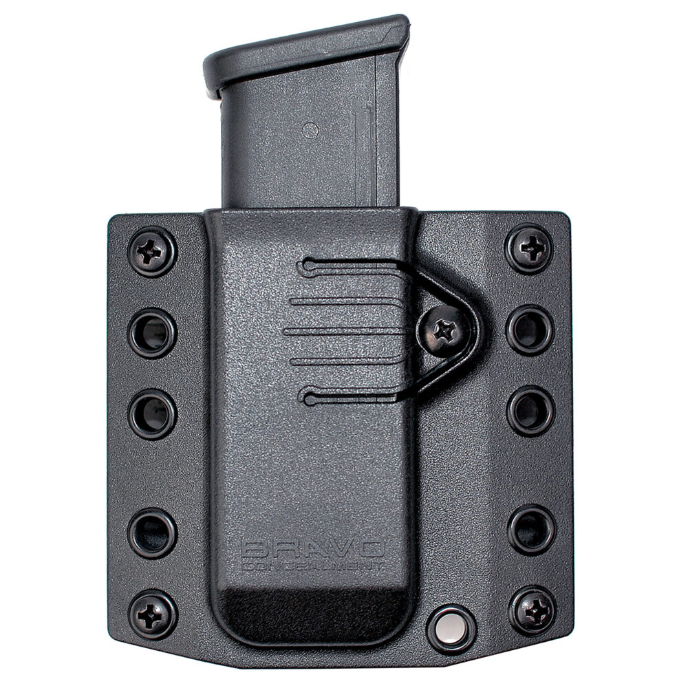 Bravo Concealment Magazine Pouch Single 1.5″ Belt Loops Black