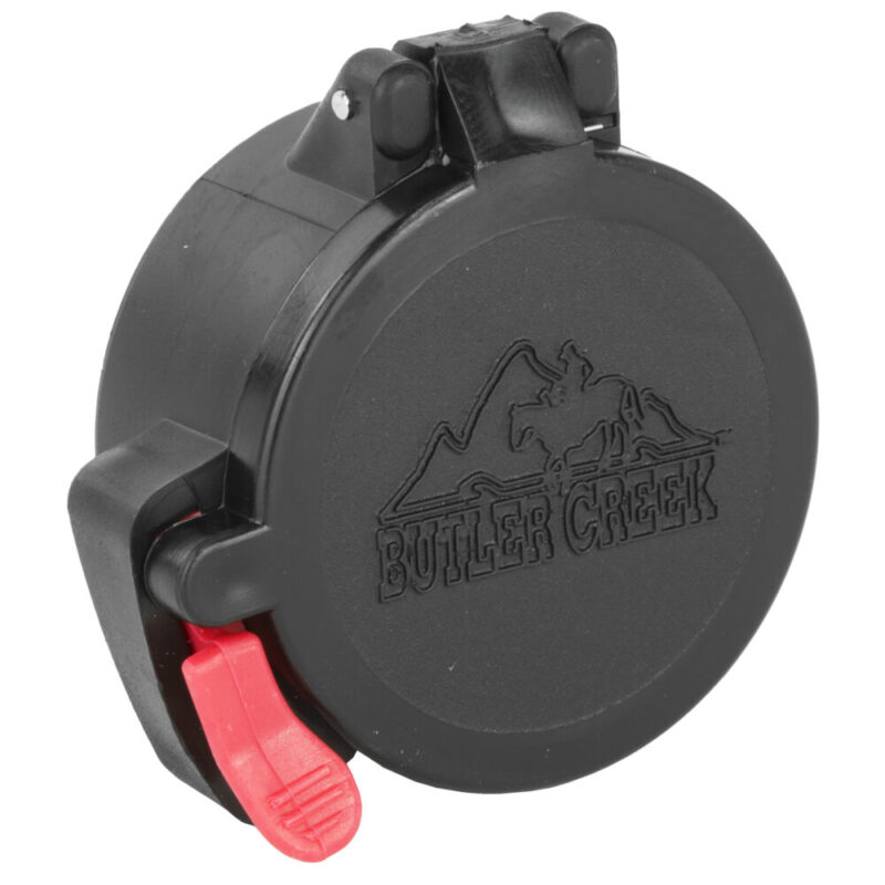 Butler Creek Flip-Open Scope Cover Fits 1.550″ Eye Size 11 Black