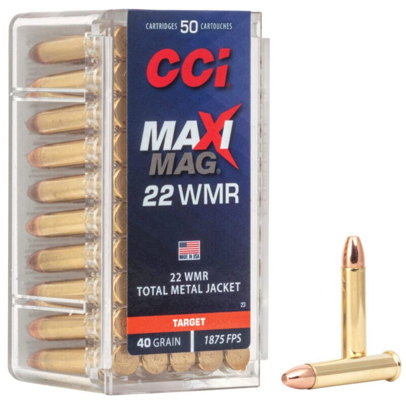 CCI Ammunition Maxi-Mag 22WMR 40 Grain 50 Round Box