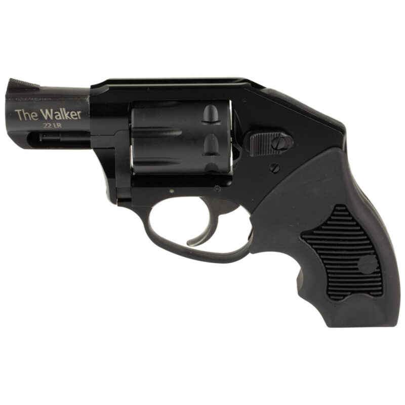 Charter Arms The Walker Revolver 22LR 2″ Barrel 8 Rounds Black