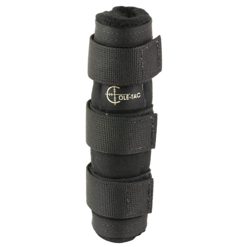 Cole-TAC Metal Python Suppressor Cover 6″ Fits 1-2″ Suppressors Black