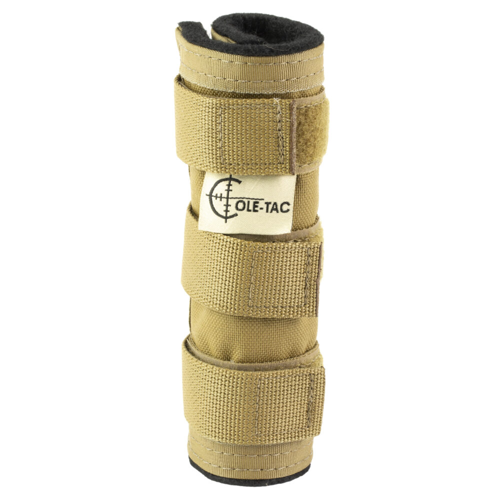 Cole-TAC Metal Python Suppressor Cover 6″ Fits 1-2″ Suppressors Coyote Brown