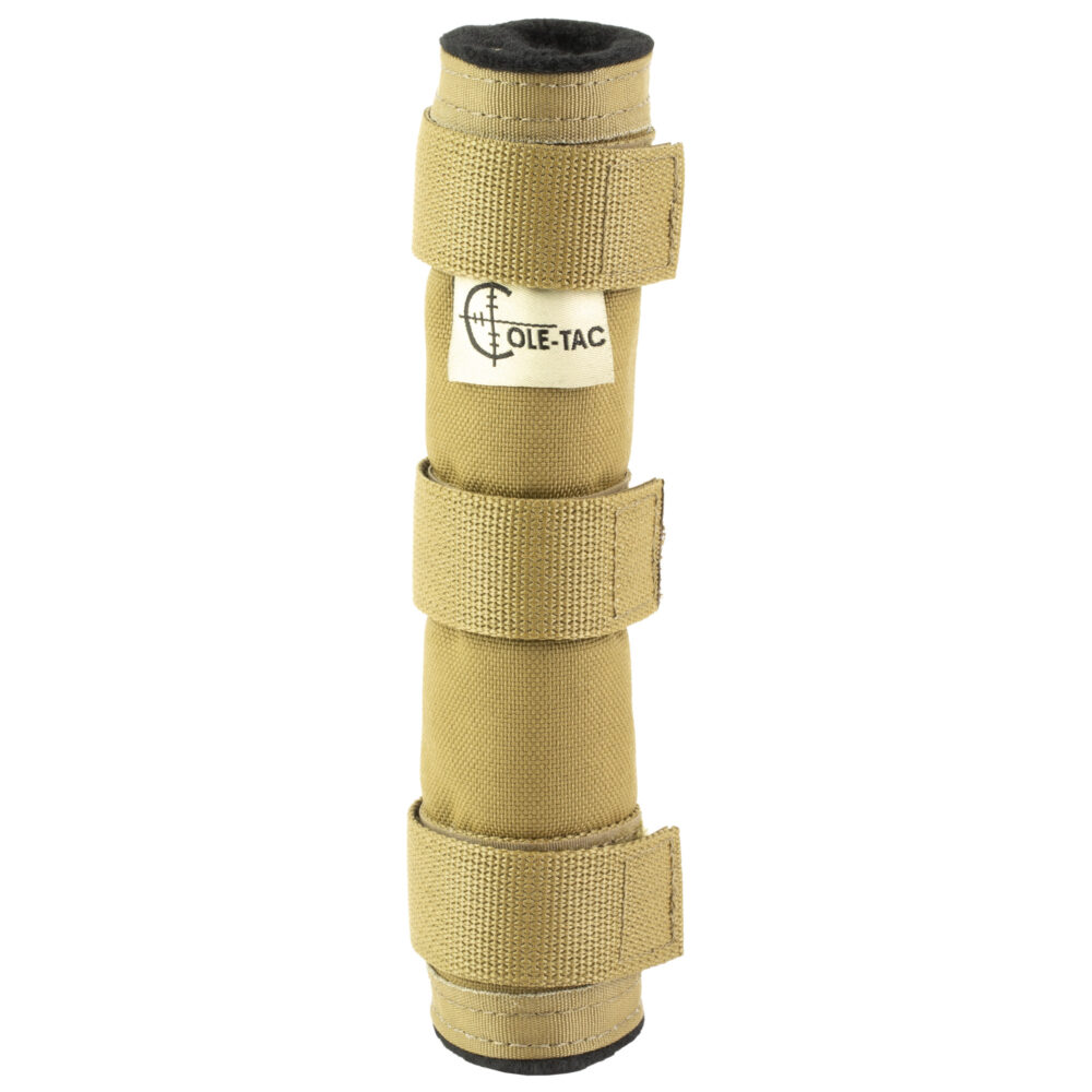 Cole-TAC Metal Python Suppressor Cover 7.5″ Fits 1-2″ Suppressors Coyote Brown