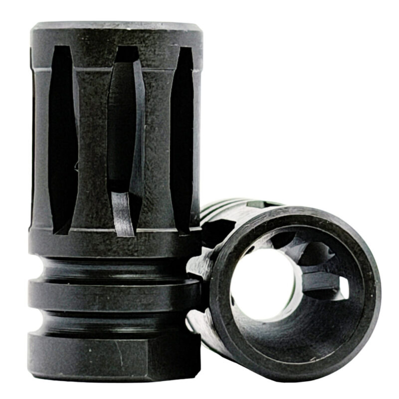 CMC Triggers A2 Flash Hider 5.56 NATO 1/2×28 Thread Pitch Black