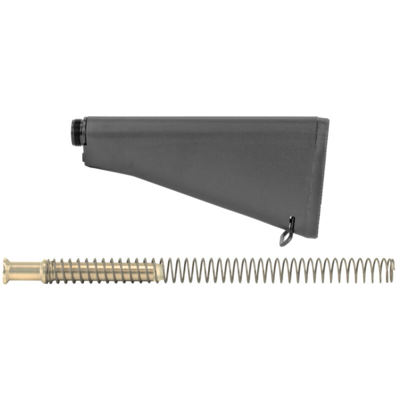 CMMG Rifle Length Receiver Extension/Stock Kit For AR Rifles Black