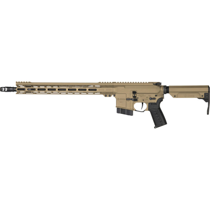 CMMG Resolute MK4 Semi-automatic Rifle 6MM ARC 16.1″ Barrel 15″ Free Float M-LOK Handguard Coyote Tan