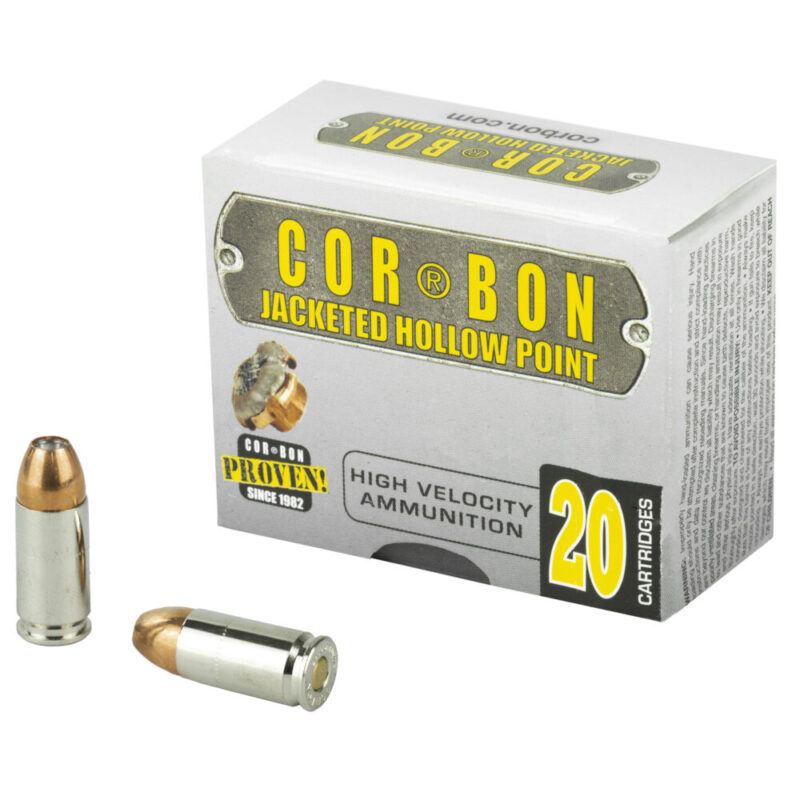 Corbon Ammo Self Defense 9MM 115 Grain 20 Round Box