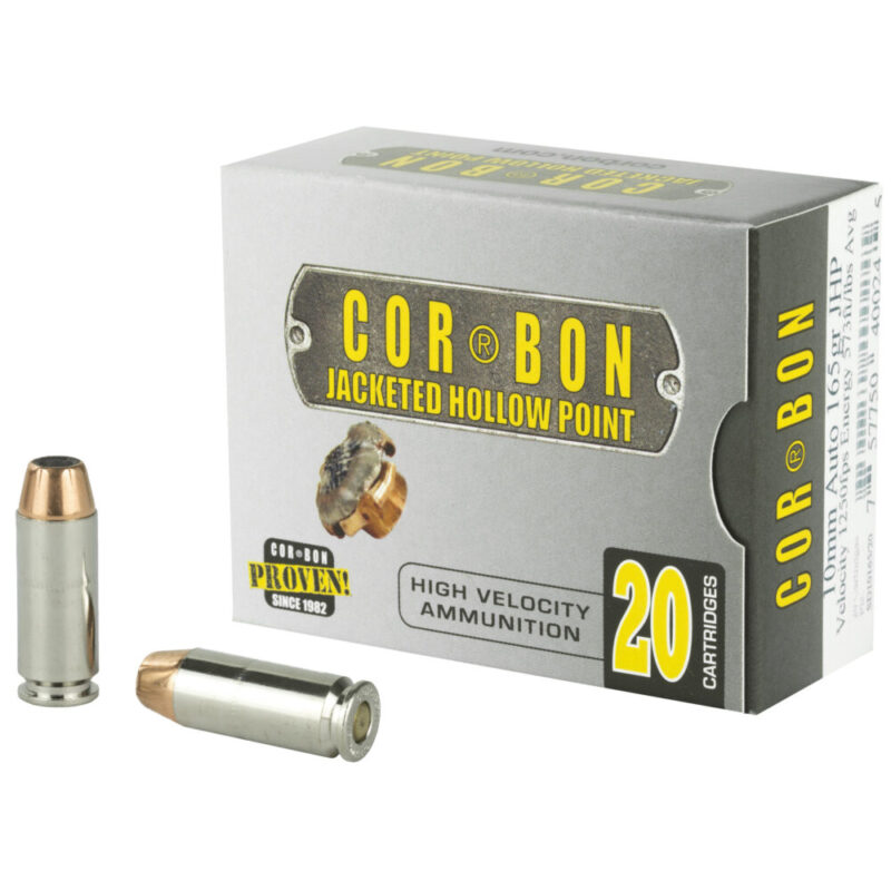 Corbon Ammo Self Defense 10MM 165 Grain 20 Round Box