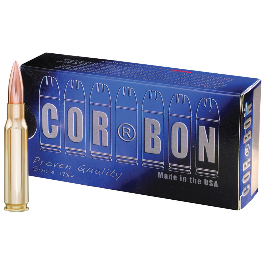 Corbon Ammo Performance Match Subsonic 308 Winchester 185 Grain 20 Round Box
