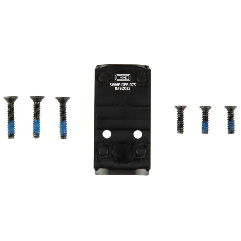 C&H Precision Optic Mounting Plate Black