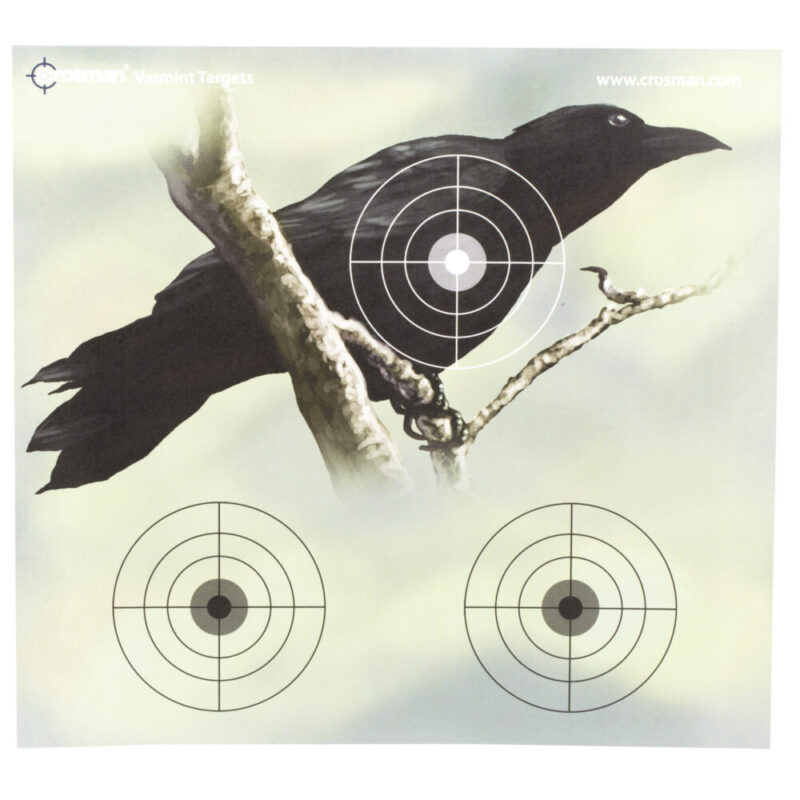 Crosman Varmint Full Color Paper Target 9.75″X9″ 20 Pack