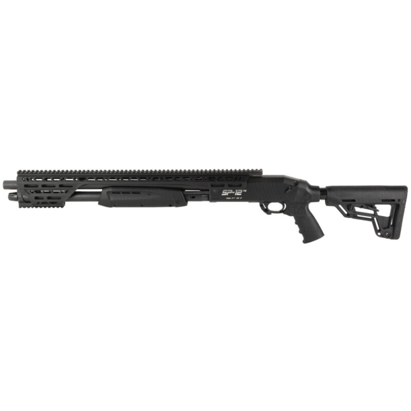 Standard Manufacturing Company SP12 Pump Action Shotgun 12 Gauge 3″ Chamber 18.5″ Barrel Black