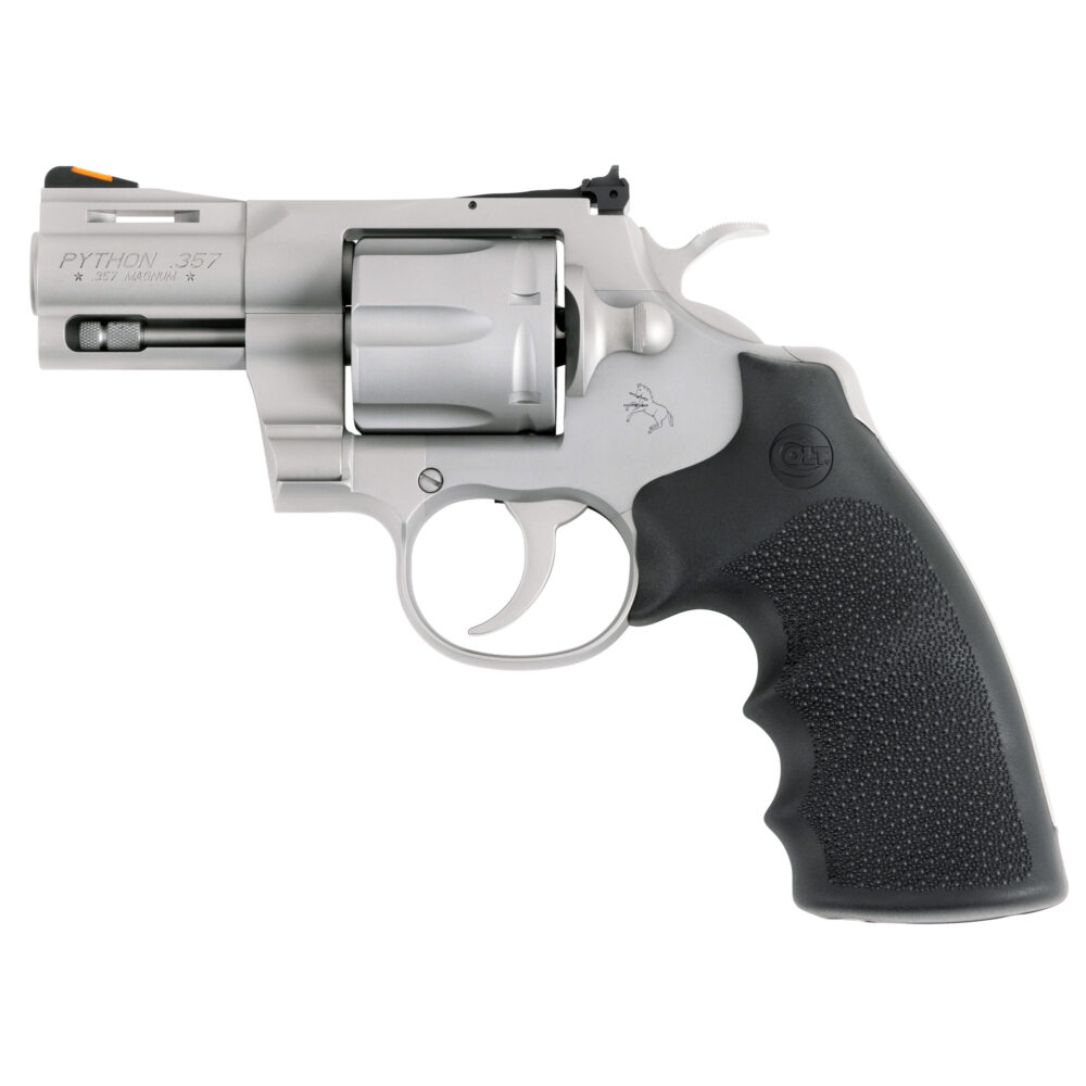 Colt’s Manufacturing Python Revolver 357 Magnum 2.5″ Barrel 6 Rounds Red Ramp Front Sight
