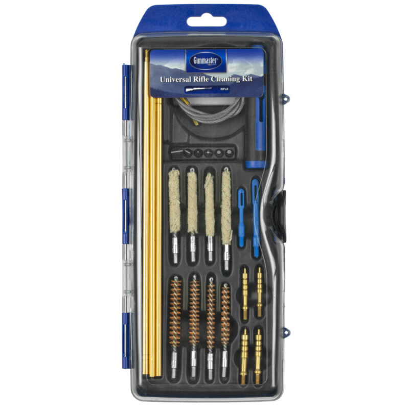 DAC Gunmaster Universal Hybrid Rifle Cleaning Kit 26 Pieces 3pc Rod and 6 Piece Driver Set