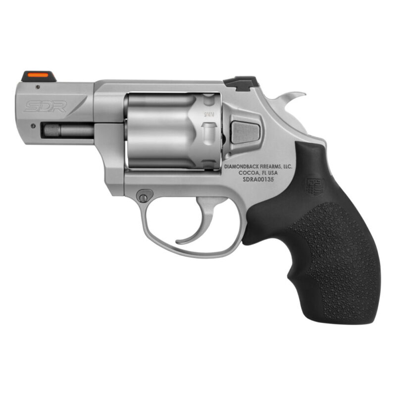 Diamondback Firearms SDR Revolver 9MM 2″ Barrel 6 Rounds Stainless