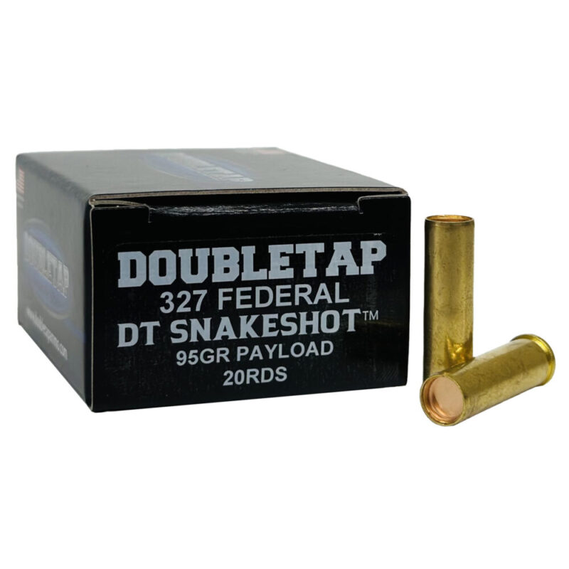 DoubleTap Ammunition Snake Shot 327 Federal Magnum 95 Grain 20 Round Box