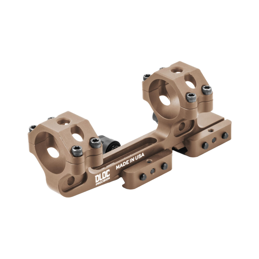 DLOC Precision Cantilever Scope Mount 30mm Tan