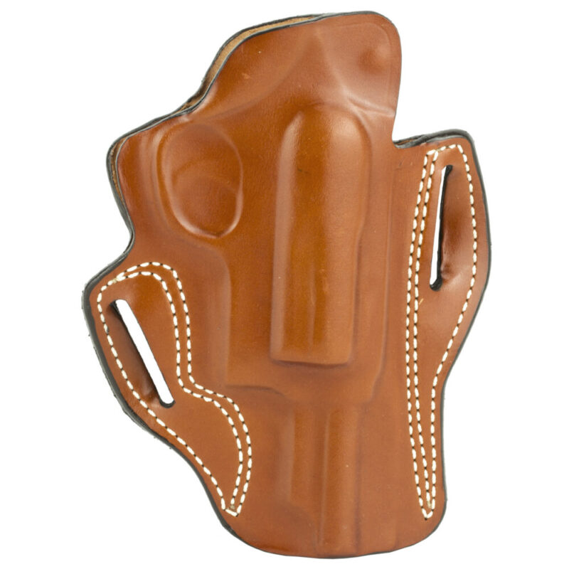 DeSantis Gunhide Speed Scabbard Belt Holster Fits Taurus Judge 3″ Barrel Tan Leather