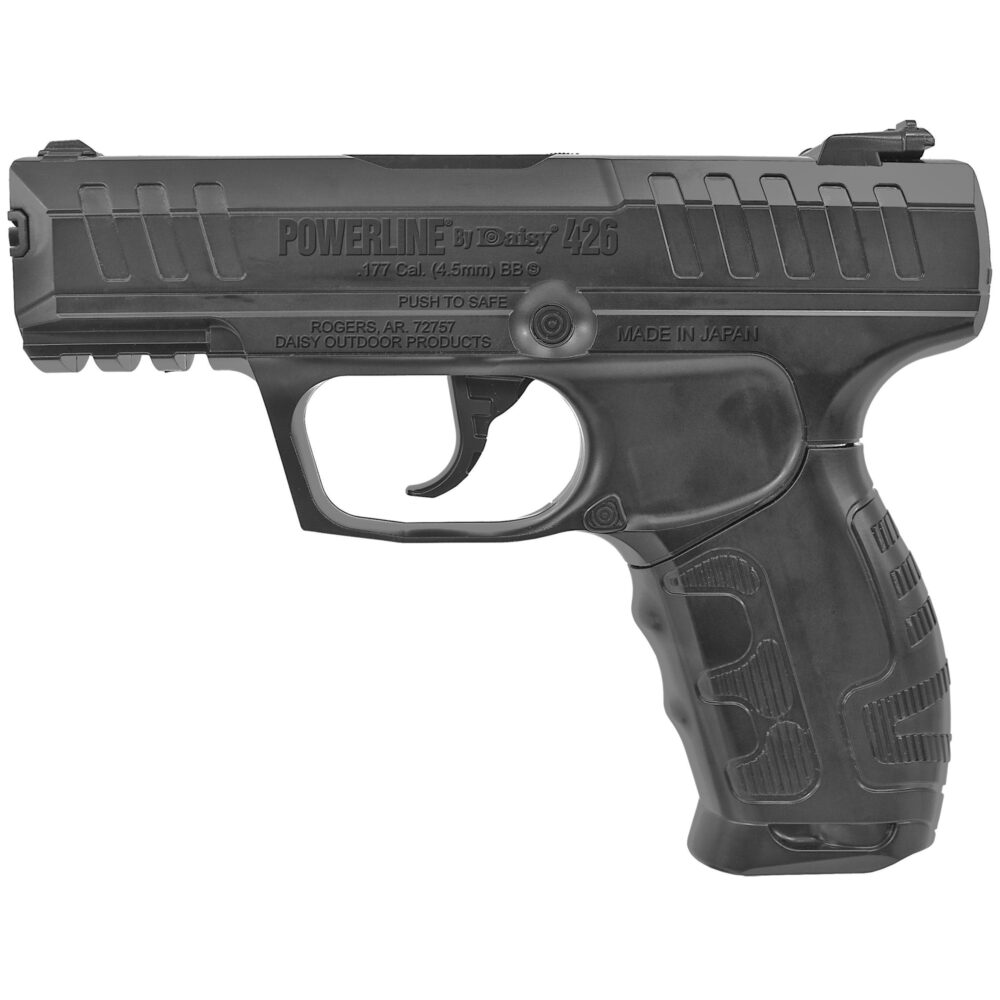 Daisy 426 CO2 Pistol 430 Feet Per Second 6.758″ Barrel Black Color