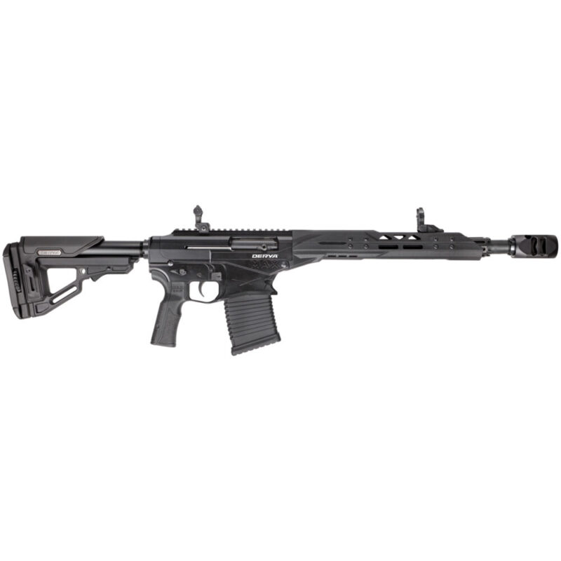 Derya Max 12 Semi-automatic Shotgun 12 Gauge 3″ Chamber 18″ Barrel Black