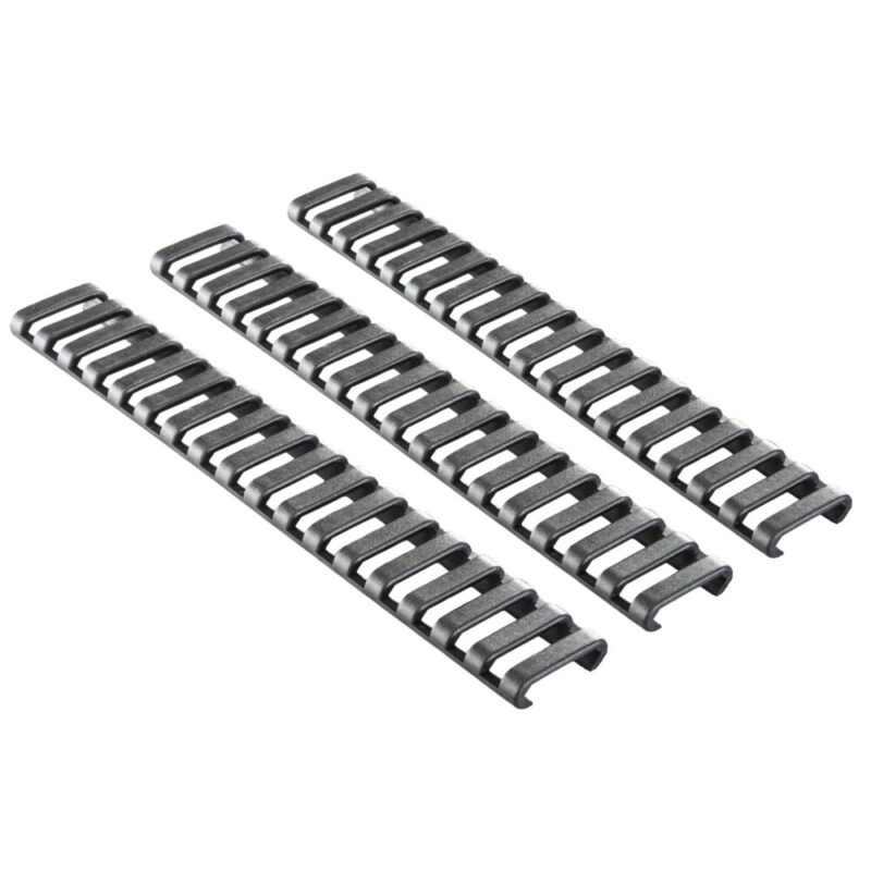 Ergo Grip Rail Protector Rail Covers 18 Slot Black