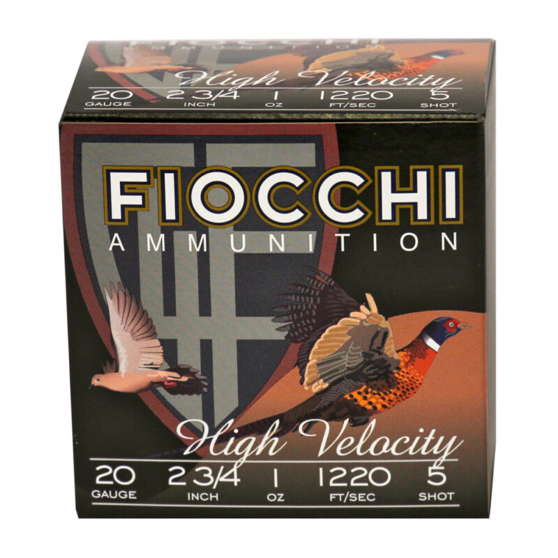 Fiocchi Ammunition Lead Hunting 20 Gauge 2.75″ #5