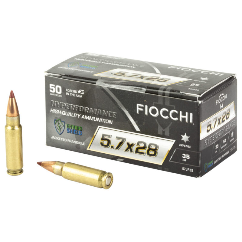 Fiocchi Ammunition Hyperformance 5.7X28MM 35 Grain 50 Round Box