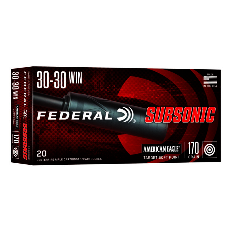 Federal American Eagle 30-30 Winchester 170 Grain 20 Round Box