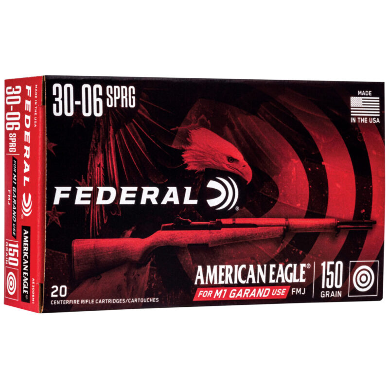 Federal American Eagle 30-06 150 Grain 20 Round Box
