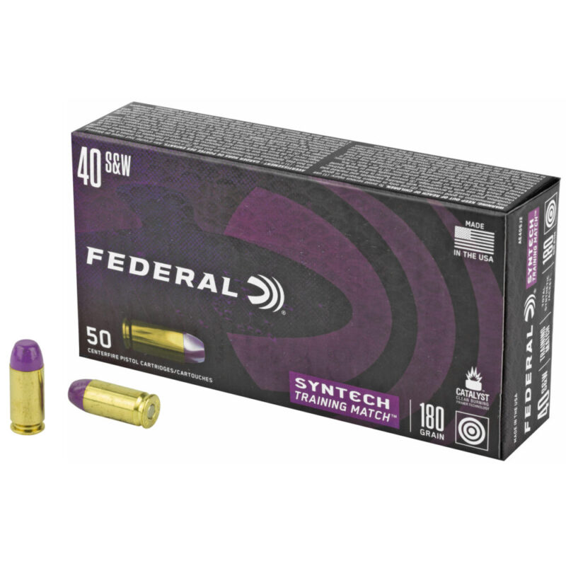 Federal American Eagle Syntech 40 S&W 180Gr 50