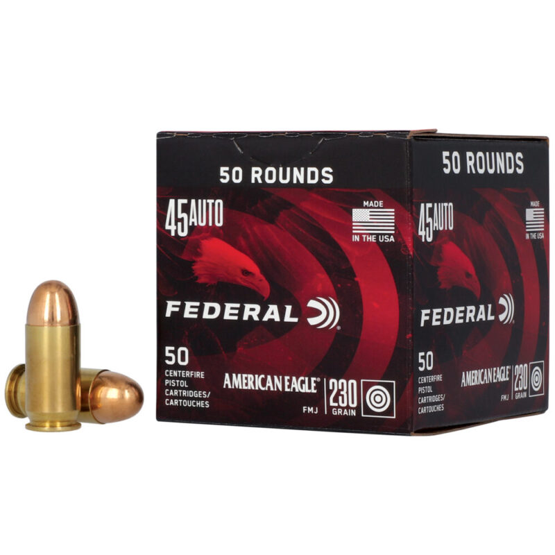 Federal American Eagle 45 ACP 230 Grain 50 Round Box