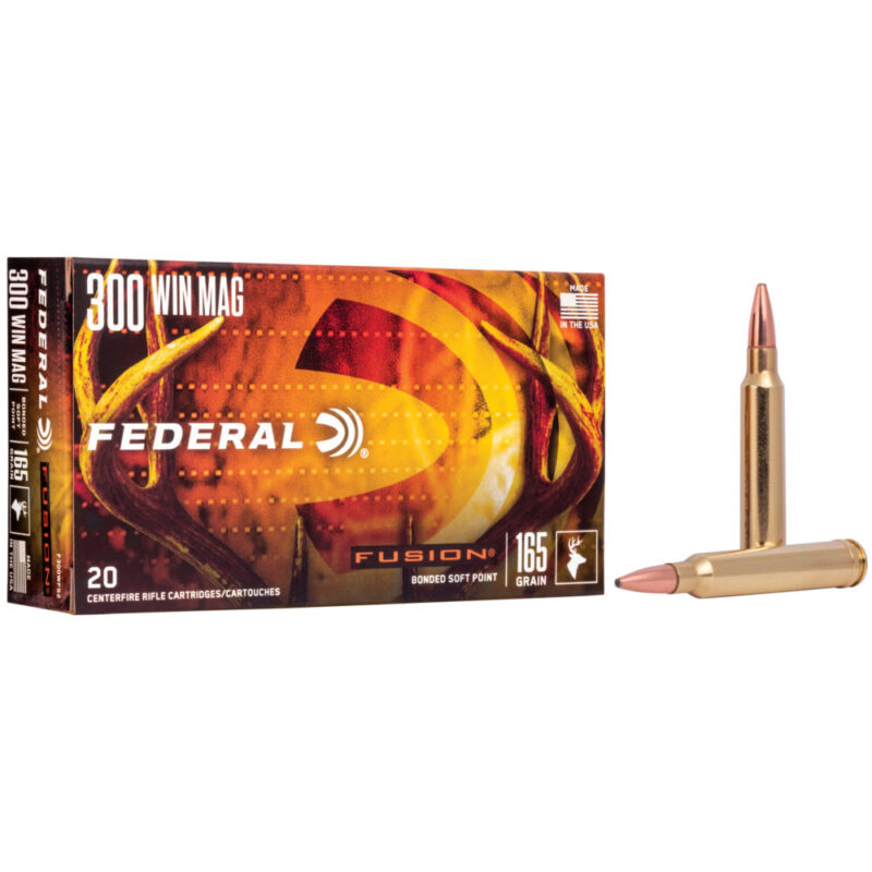 Federal Fusion 300 WIN MAG 165 Grain 20 Round Box