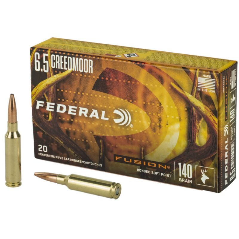 Federal Fusion 6.5 Creedmoor 140 Grain 20 Round Box