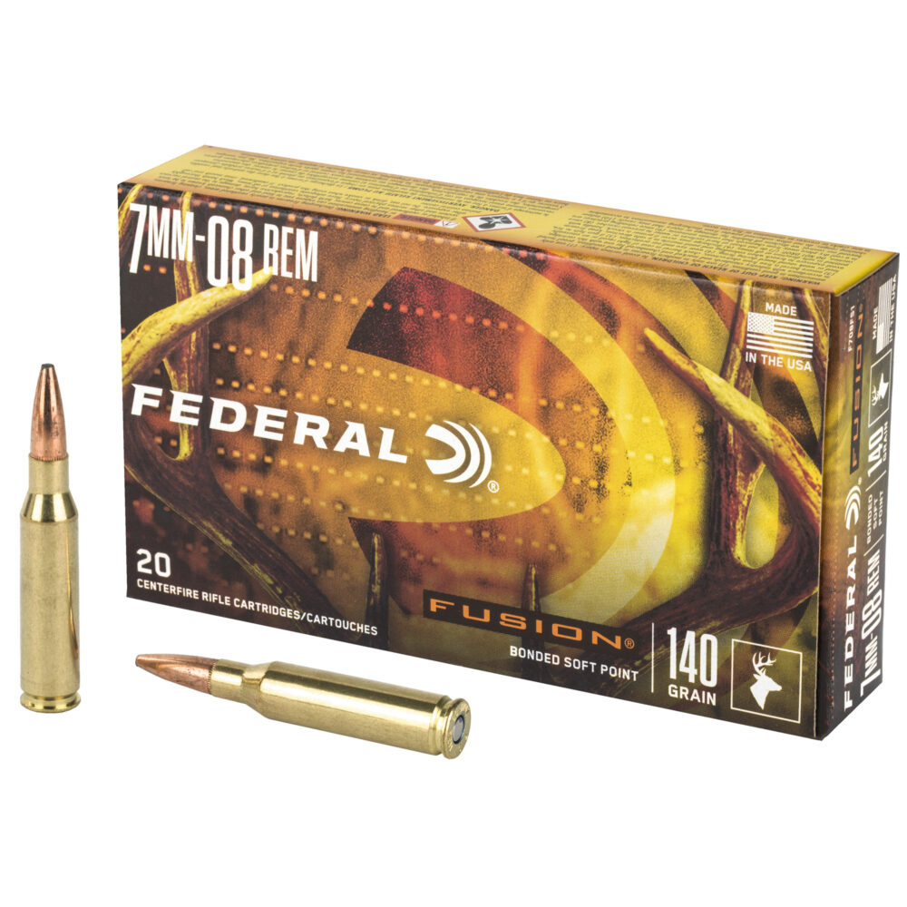 Federal Fusion 7MM-08 140 Grain 20 Round Box
