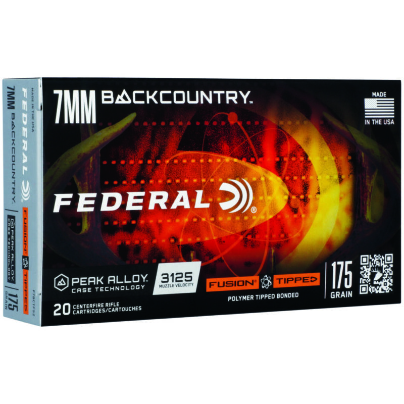 Federal Fusion 7MM Backcountry 175 Grain 20 Round Box