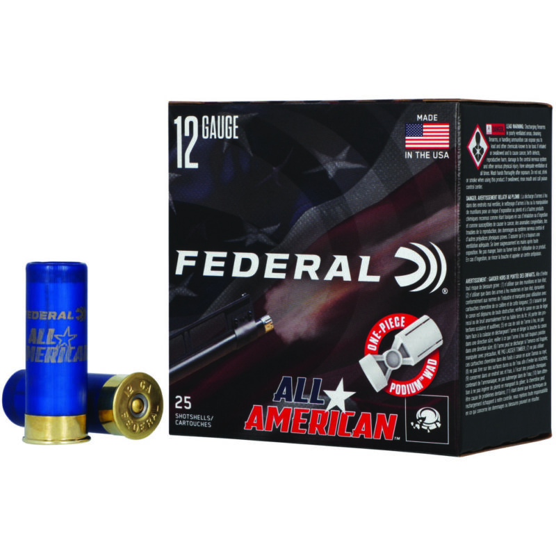 Federal All American 12 Gauge 2.75″ #8