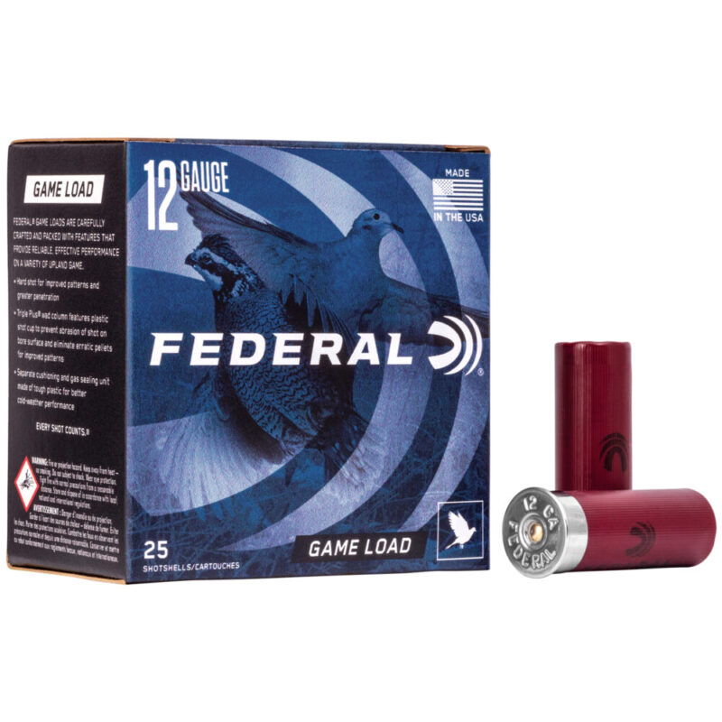 Federal Game Load 12 Gauge 2.75″ #8