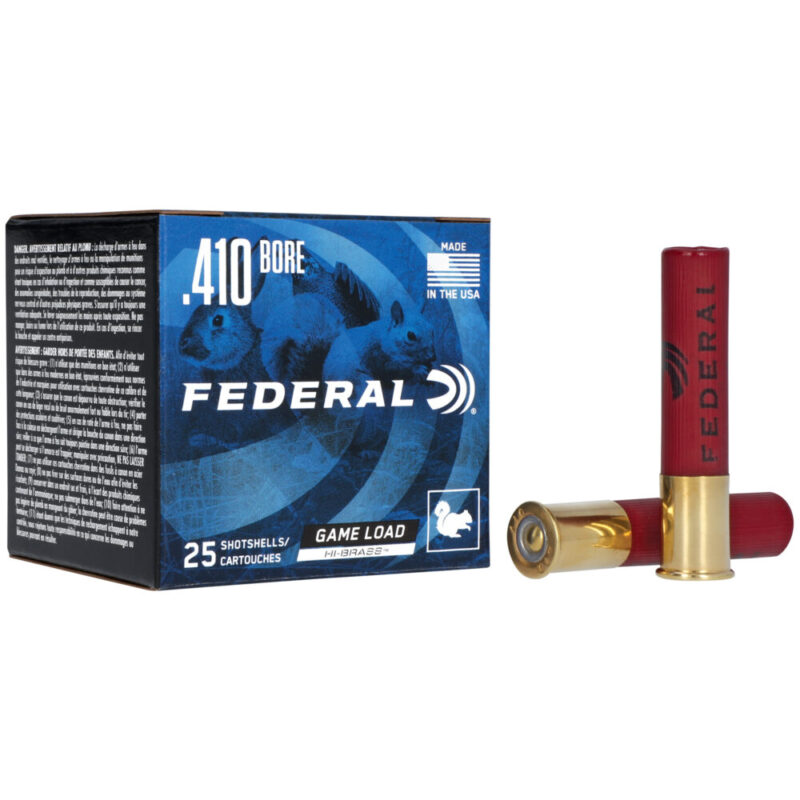 Federal Game-Shok 410 Bore 2.5″ #6