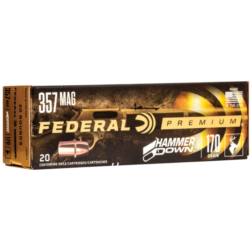 Federal Premium HammerDown 357 Magnum 170 Grain 20 Round Box