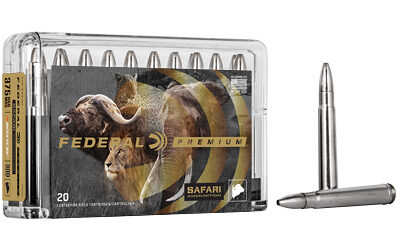 Federal Premium Safari CapeShok 375H&H 300 Grain 20 Round Box