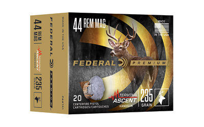 Federal Terminal Ascent 44 Magnum 235 Grain 20 Round Box
