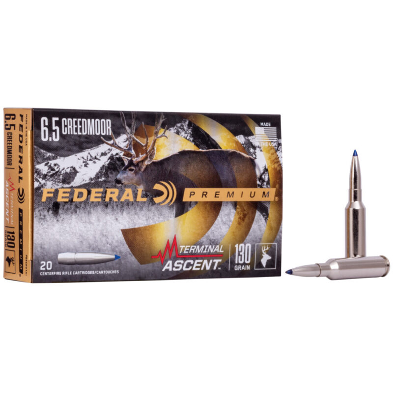 Federal Premium 6.5 Creedmoor 130 Grain 20 Round Box