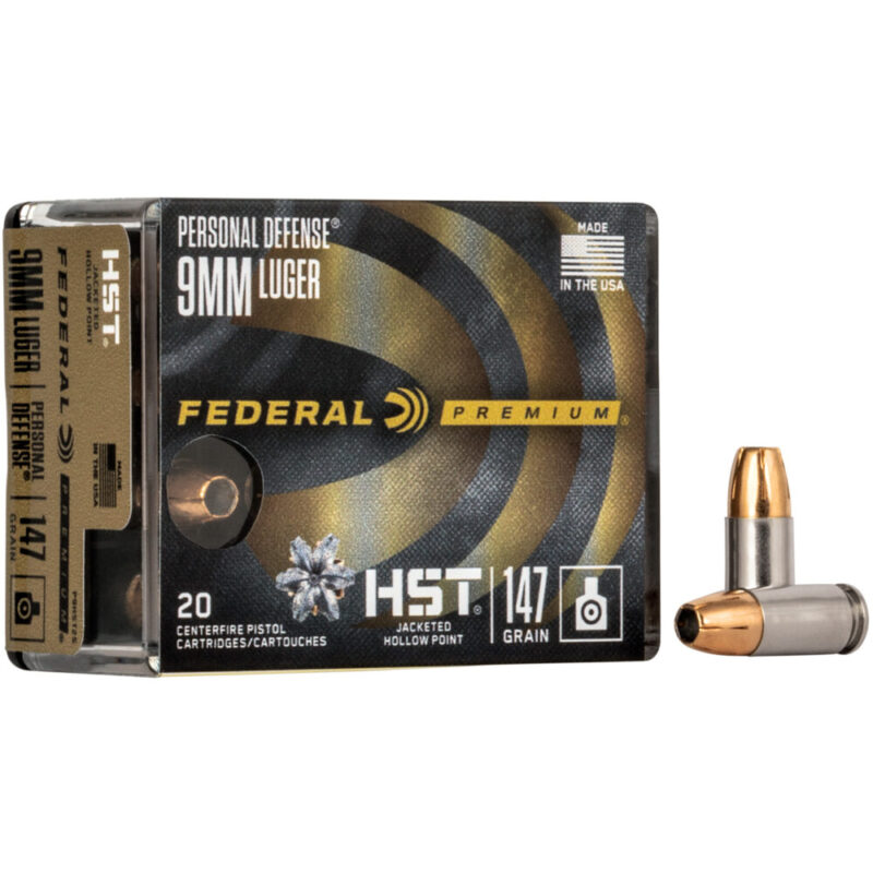 Federal Premium 9MM 147 Grain 20 Round Box