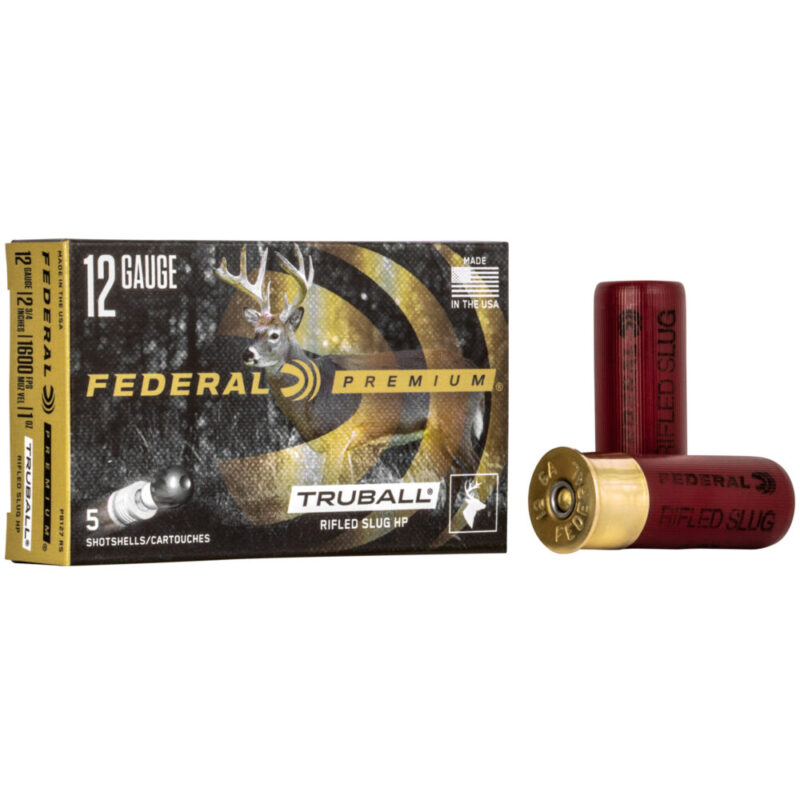 Federal Premium Vital Shok 12 Gauge 2.75″ 5 Round Box