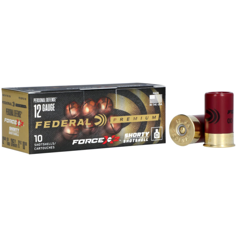 Federal Premium Force X2 12 Gauge 1.75″ 00 Buck