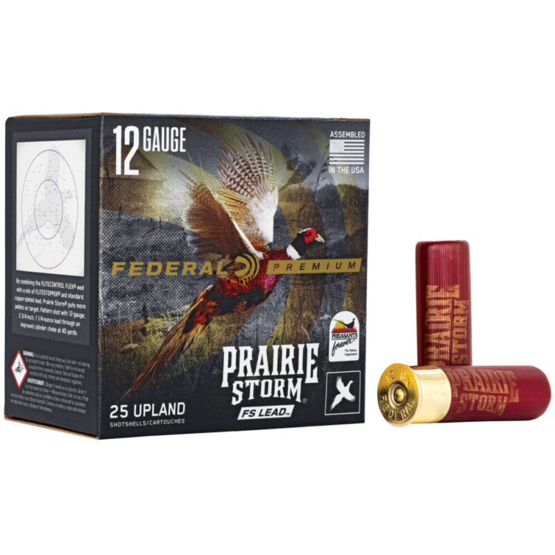 Federal Premium Prairie Storm 12 Gauge 3″ #6 25 Round Box