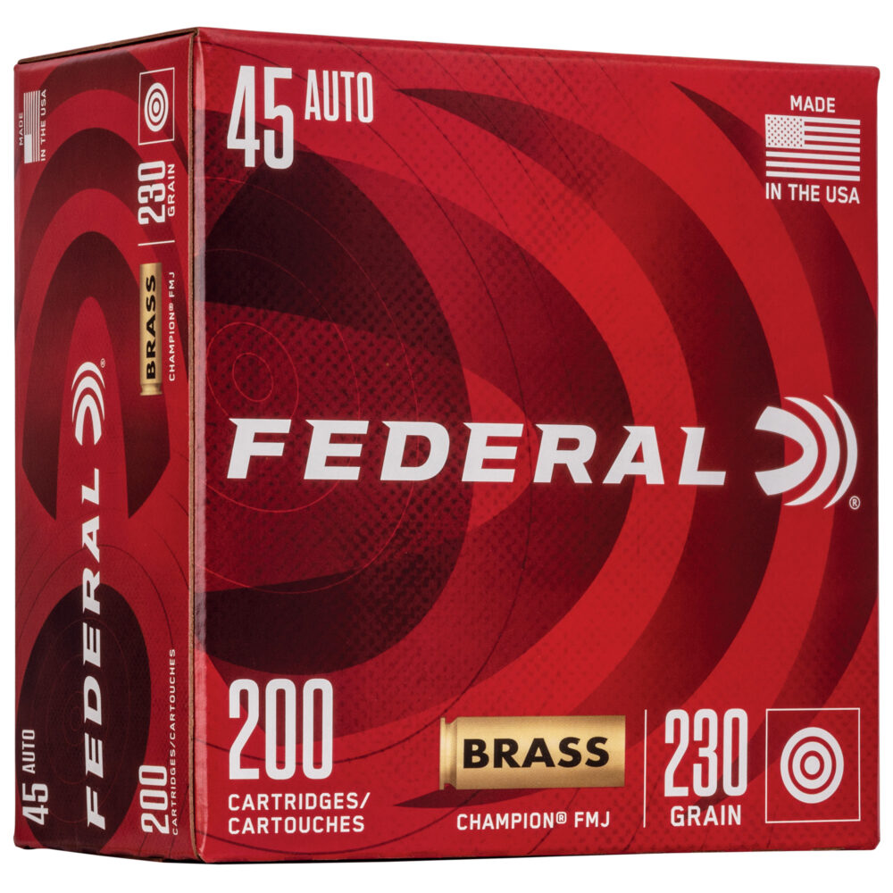 Federal Champion 45 ACP 230 Grain 200 Round Box